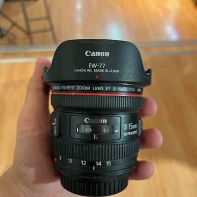 DV CANON EF 8-15/4 L USM